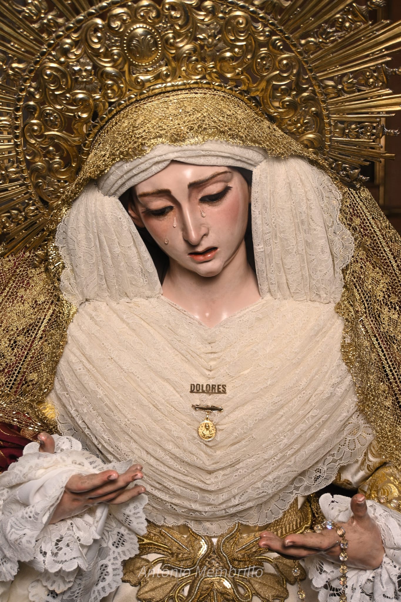 Nuestra Señora de los Dolores visitará la barriada de Guadalajara en su Rosario vespertino del próximo 19 de septiembre